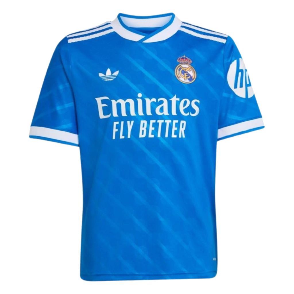 Camisa Real Madrid III 25/26 Torcedor Adidas Masculina Azul