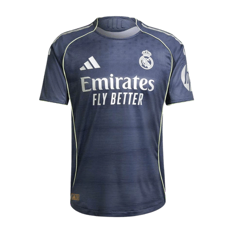 Camisa Real Madrid II 25/26 Jogador Adidas Masculina Cinza Escuro