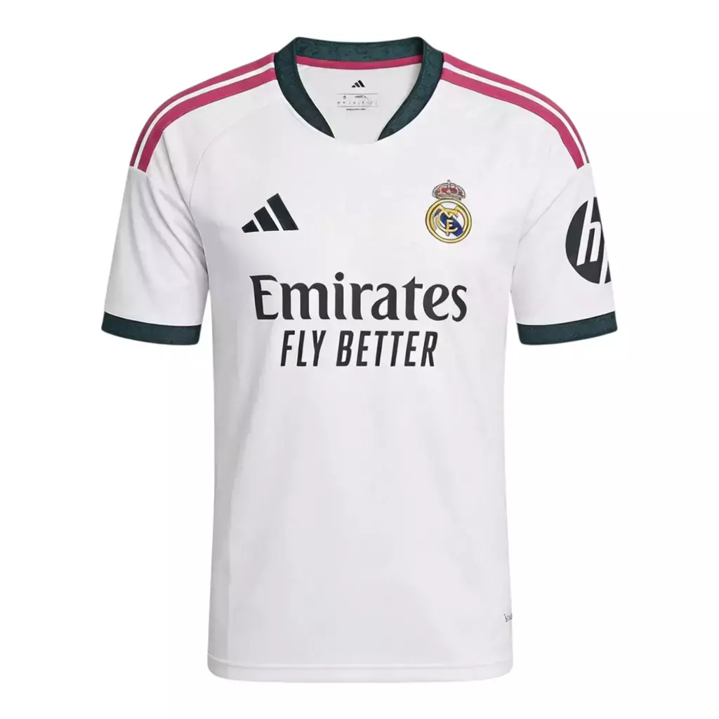 Camisa Real Madrid CF I 26/27 Torcedor Adidas Masculina Branca