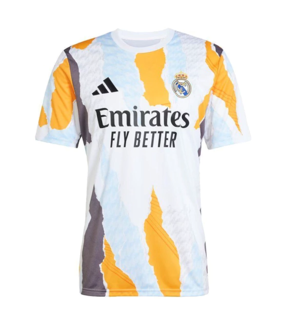Camisa Real Madrid CF 24/25 Adidas Pré-Jogo Masculina