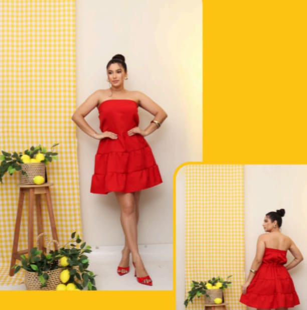 Vestido Tomara que Caia