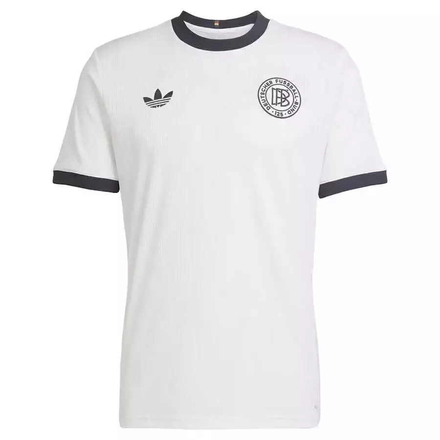 Camisa Alemanha I 25/26 125 Anos - Torcedor Adidas Masculina - Branca