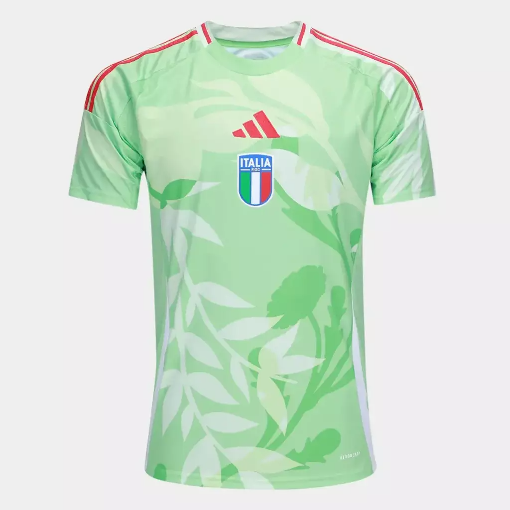 Camisa Itália 25/26 Torcedor Adidas Masculina Verde