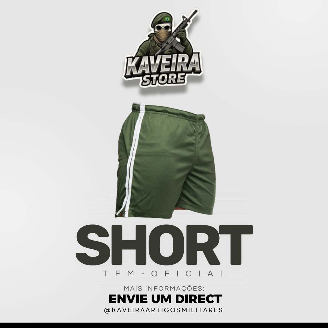 Short Calção TFM - Exército Brasileiro