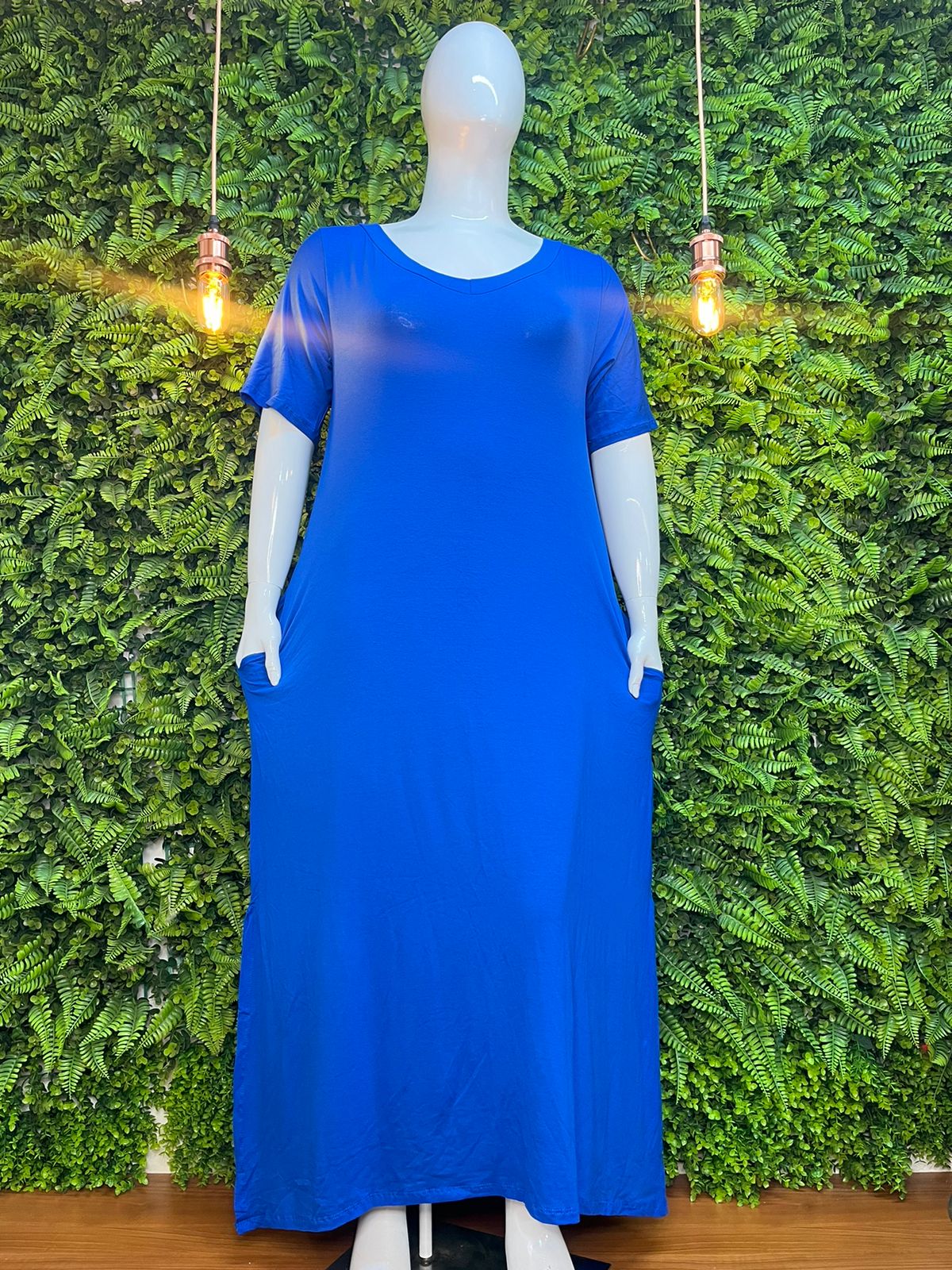 VESTIDO LONGO PLUS SIZE - FRAN