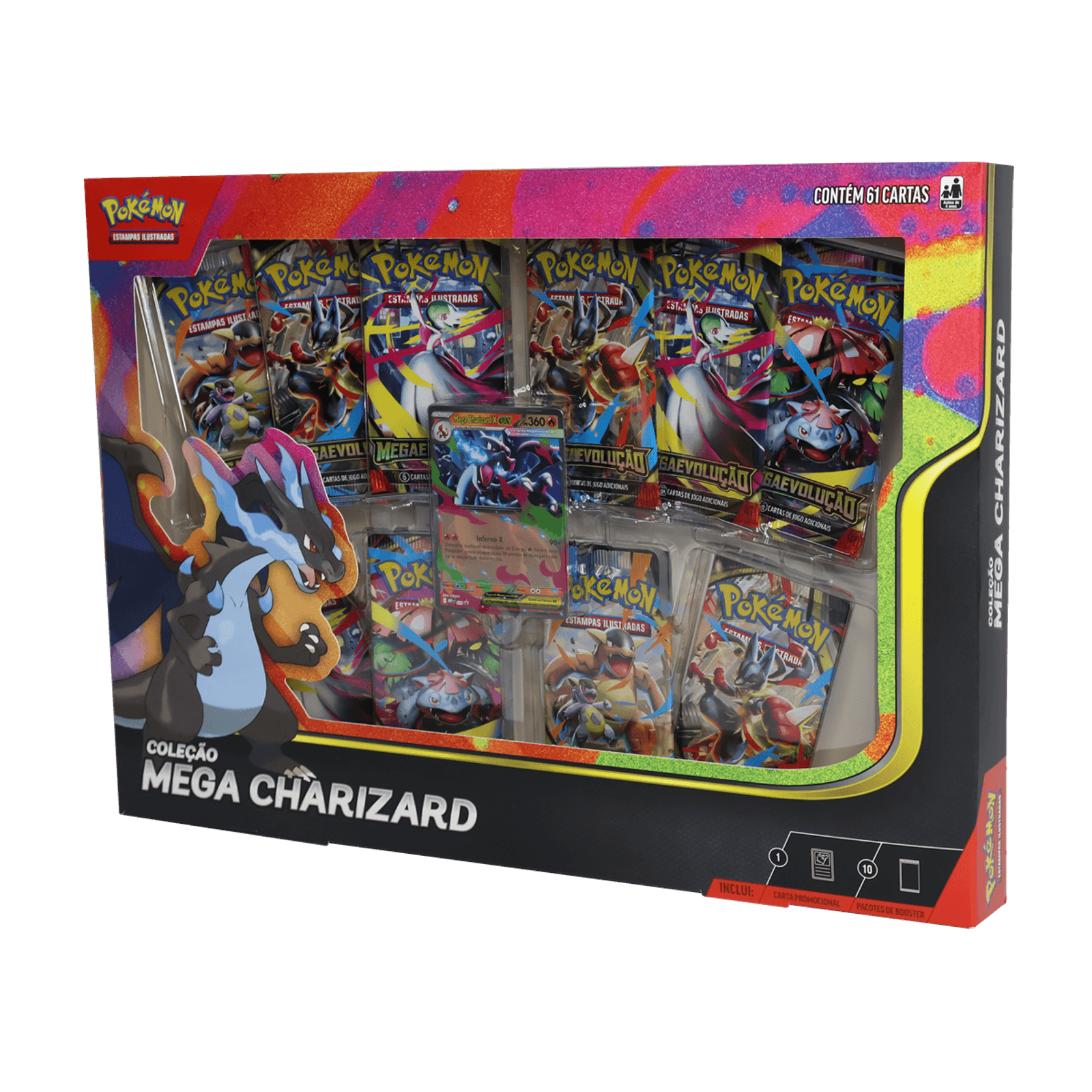 Box Pokémon Mega Charizard X