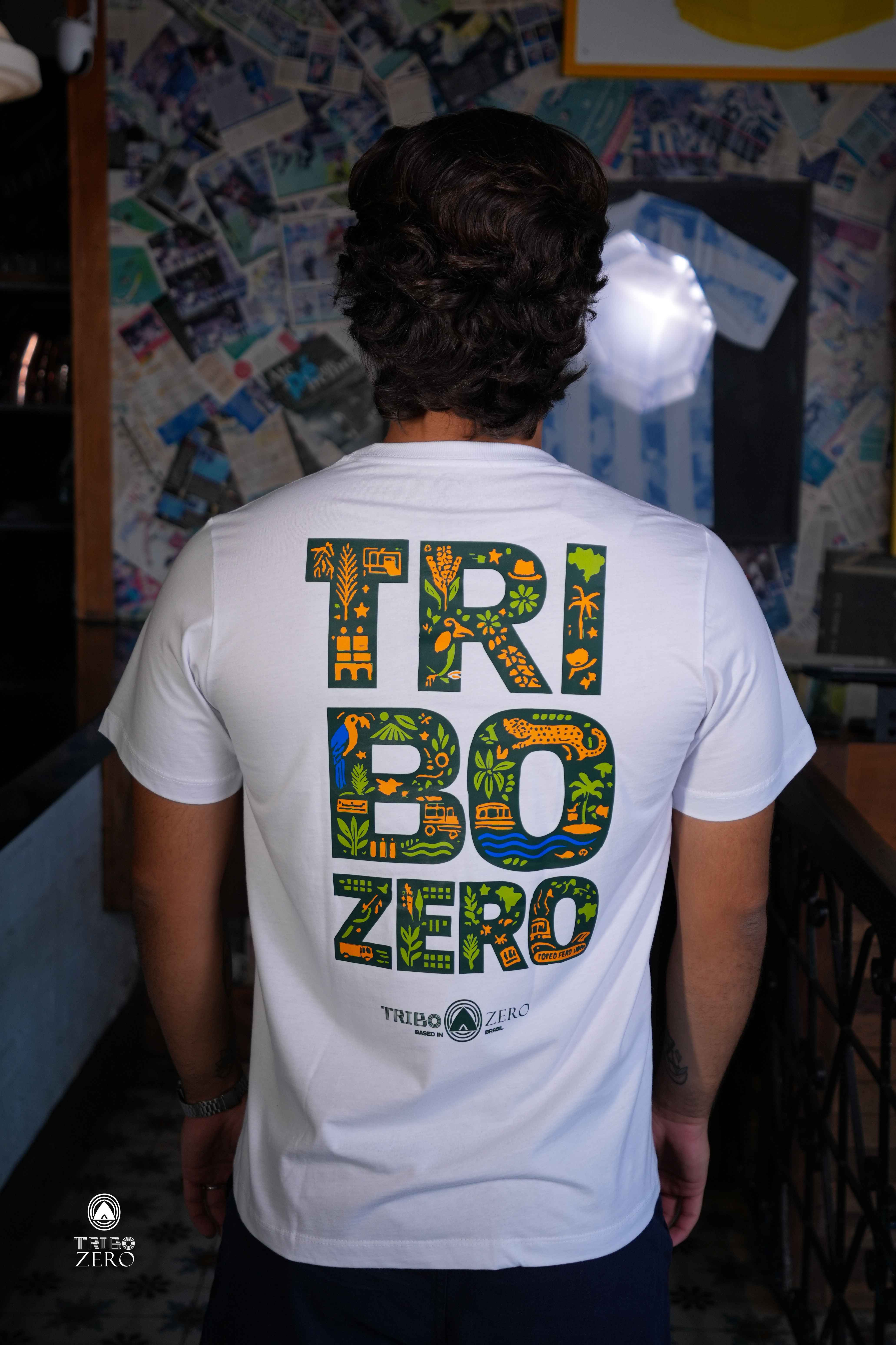 Camiseta Essência Tribal Brasileira - TZ 010