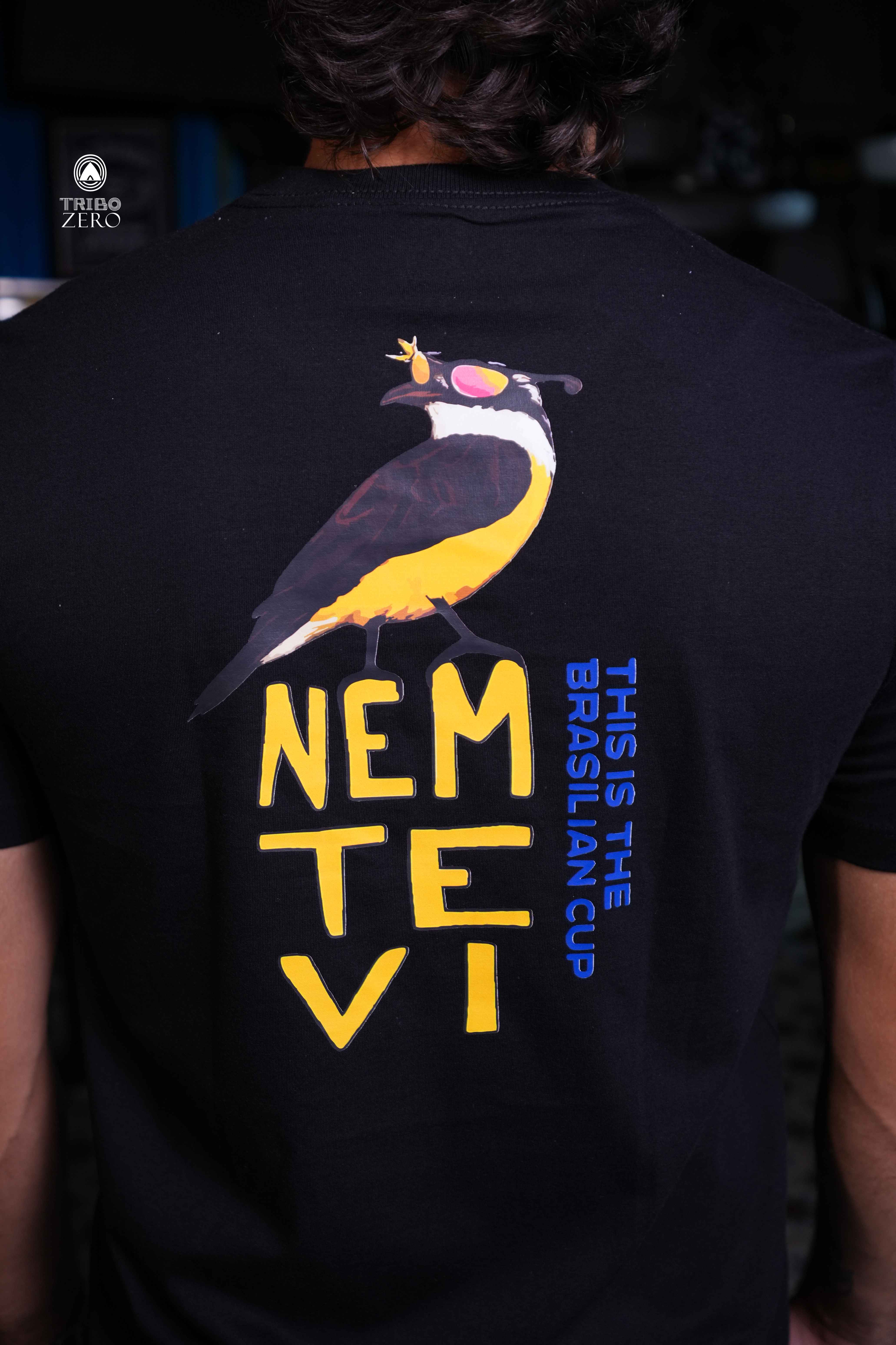 Camiseta Nem Te Vi Preta - TZ 013