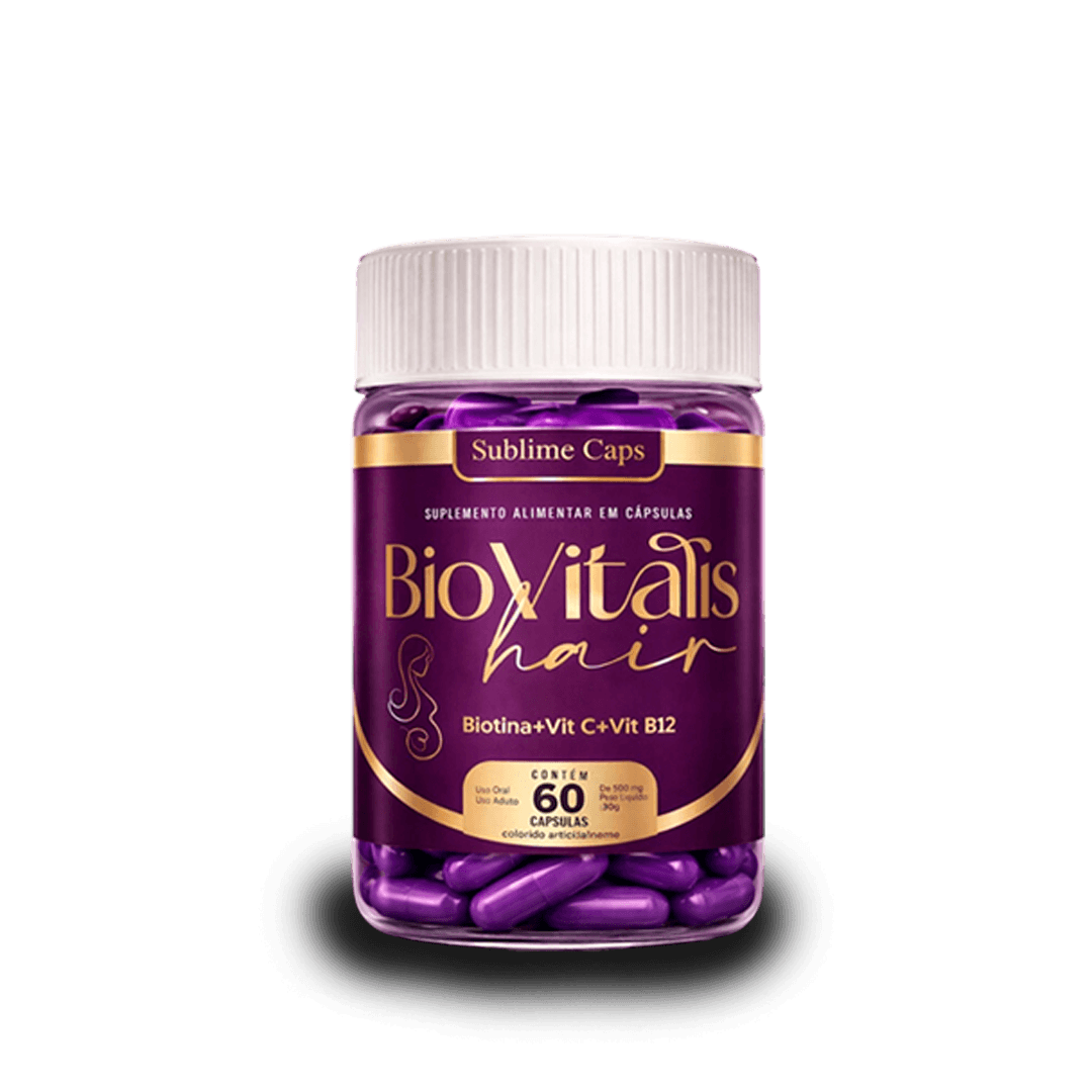 Sublime Hair Caps: A Vitamina n.º 1 para Interromper a Queda e Acelerar o Crescimento