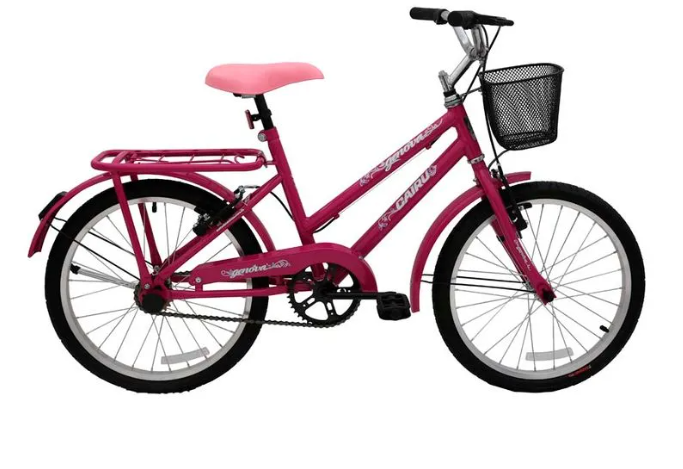BICICLETA 20 FE. CAIRU GENOVA V.B C/C ROSA/PINK
