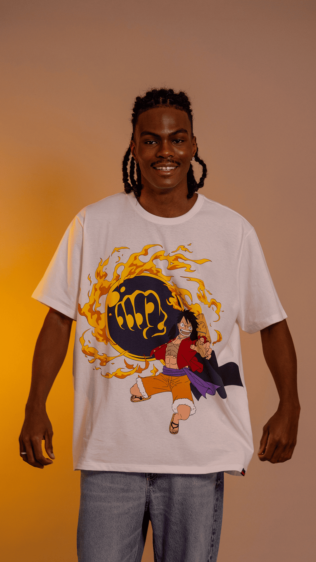 Camiseta One Piece Luffy Gear Piticas