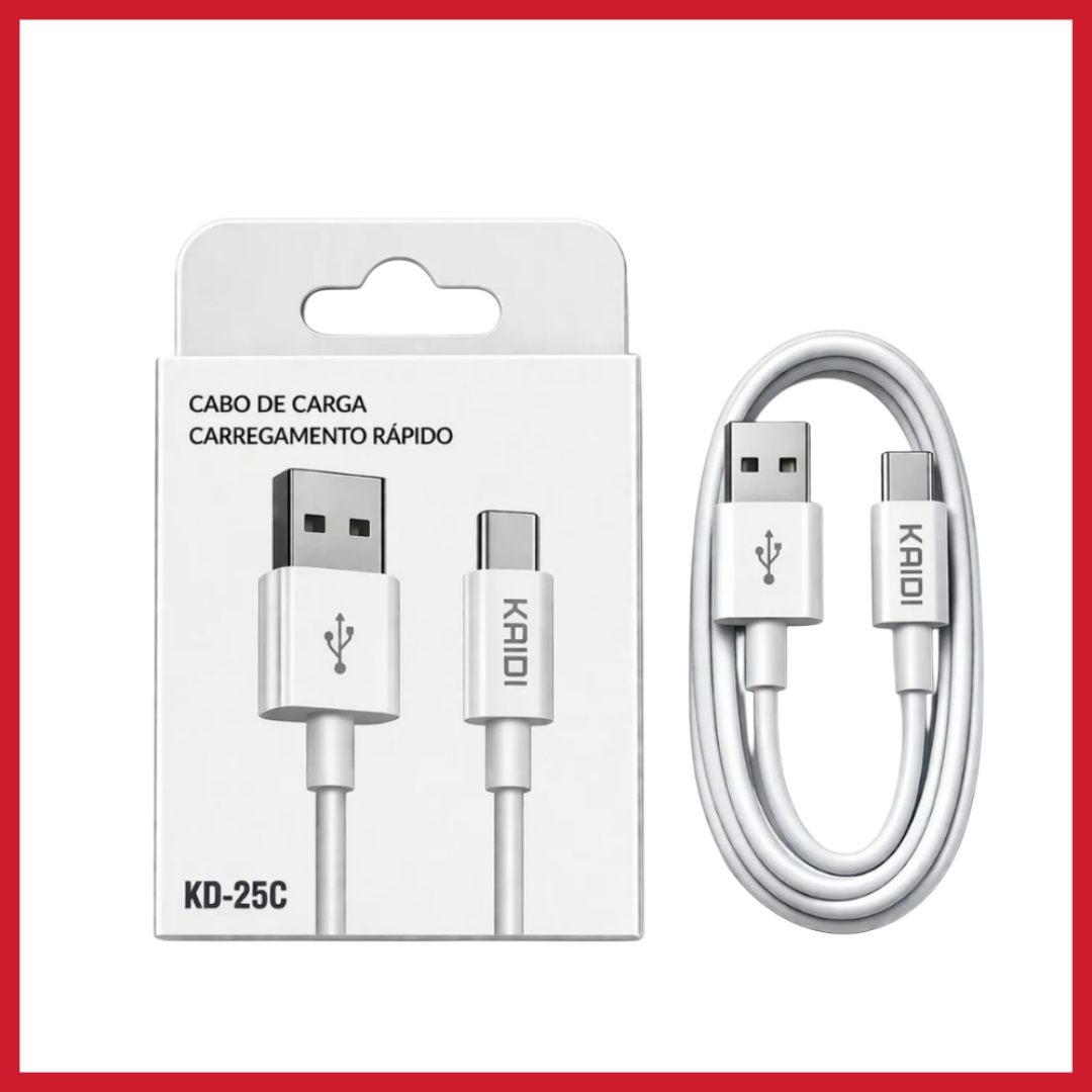 CABO USB TYPE C KAIDI KD-25C