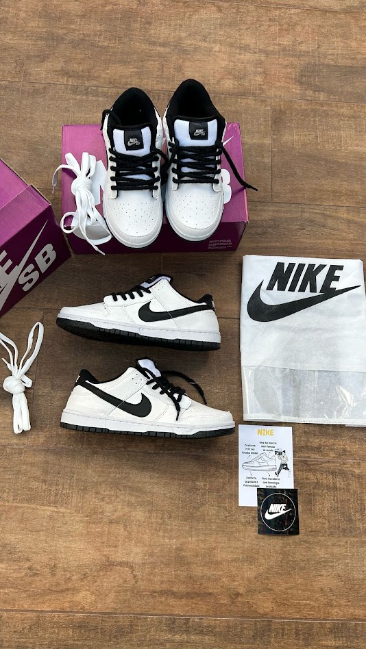 NK Dunk Premium PRETO/BRANCO