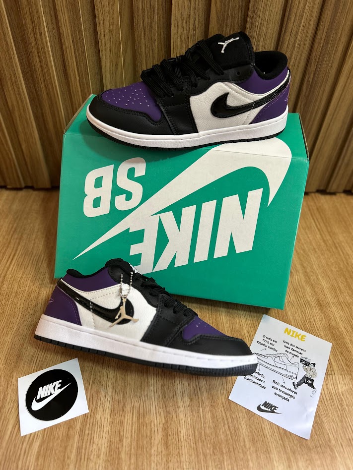 NK Air Jordan Premium Roxo