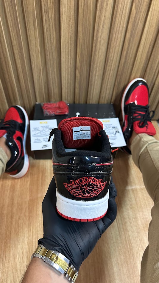 NK Air Jordan Premium Lançamento VERMELHO/PRETO