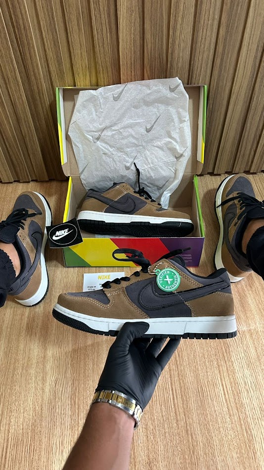 NK Air Jordan Premium Lançamento Exclusivo CAMURÇA/PRETO