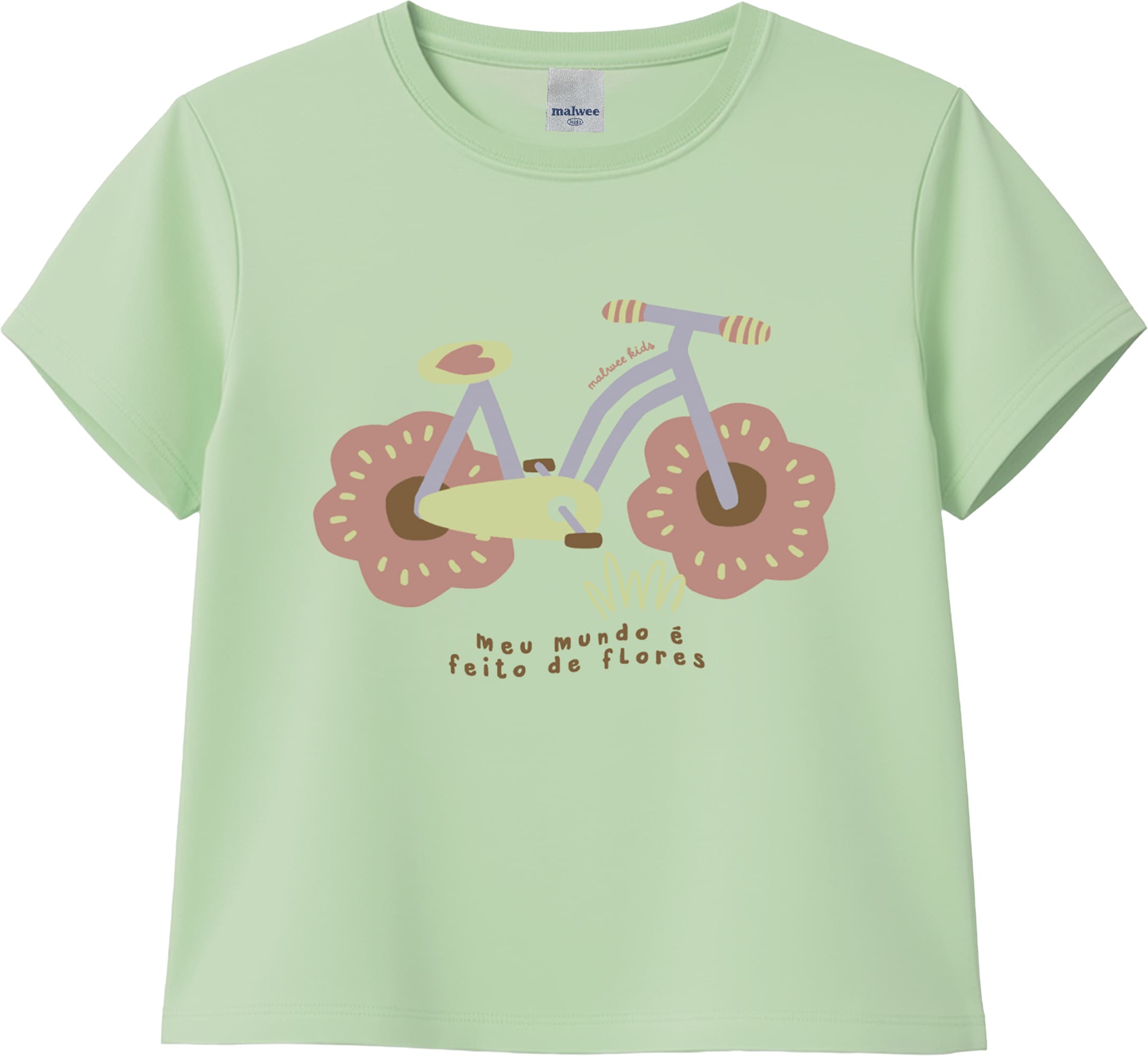 Blusa Básica Fofa Infantil da Malwee