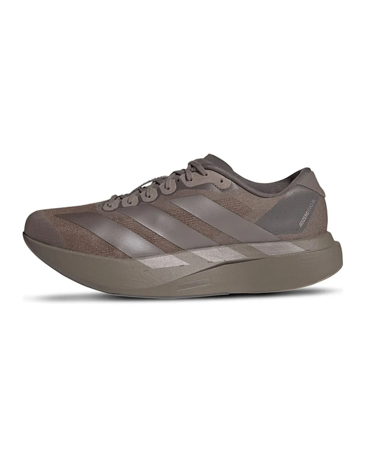 Tênis Adidas Adizero EVO SL Charcoal Coffee Met. Aurora Black