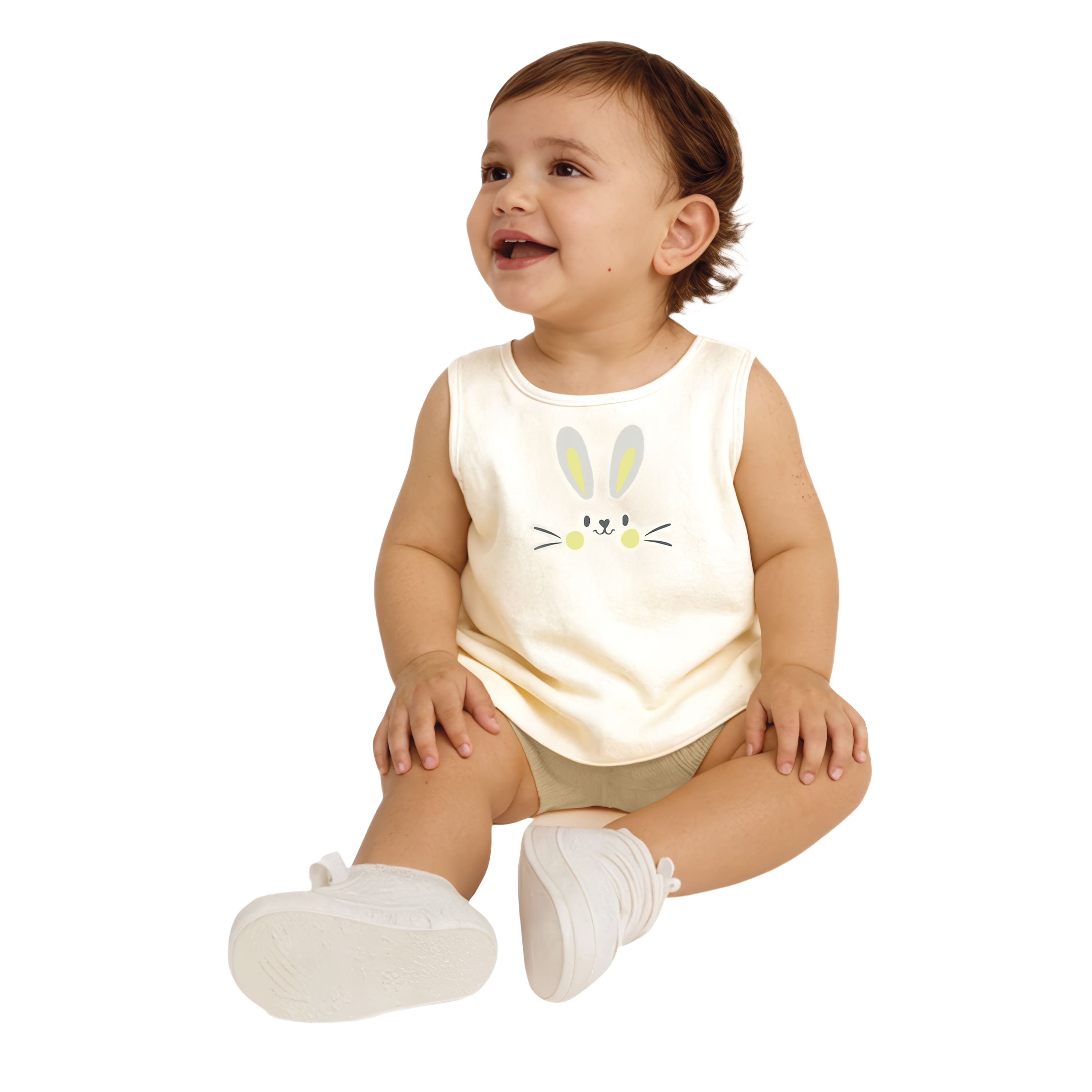 Conjunto Blusa Coelhinho Fofo e Shorts da Malwee