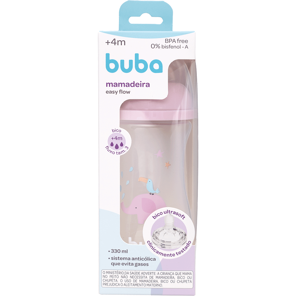Mamadeira buba 330ml anticólica