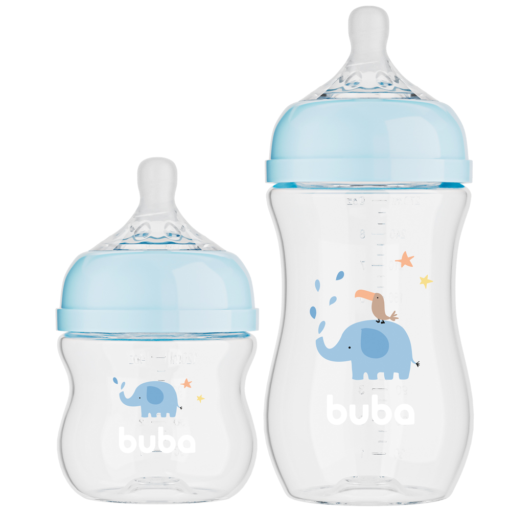Kit com 2 madeiras buba 120ml e 270ml anticolica
