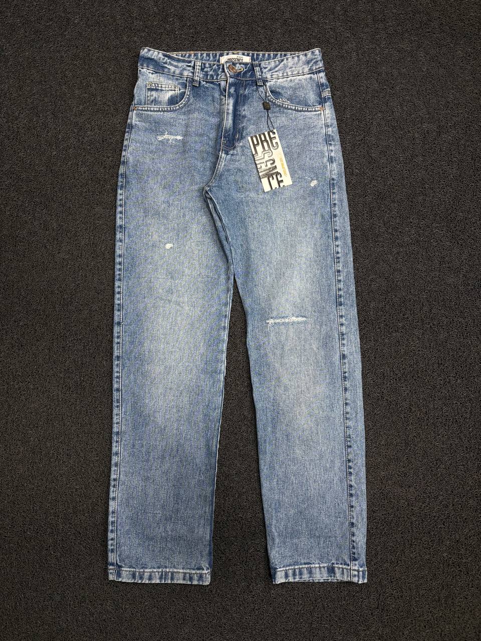 CALÇA PRESENCE RETA BASIC DESTROYED