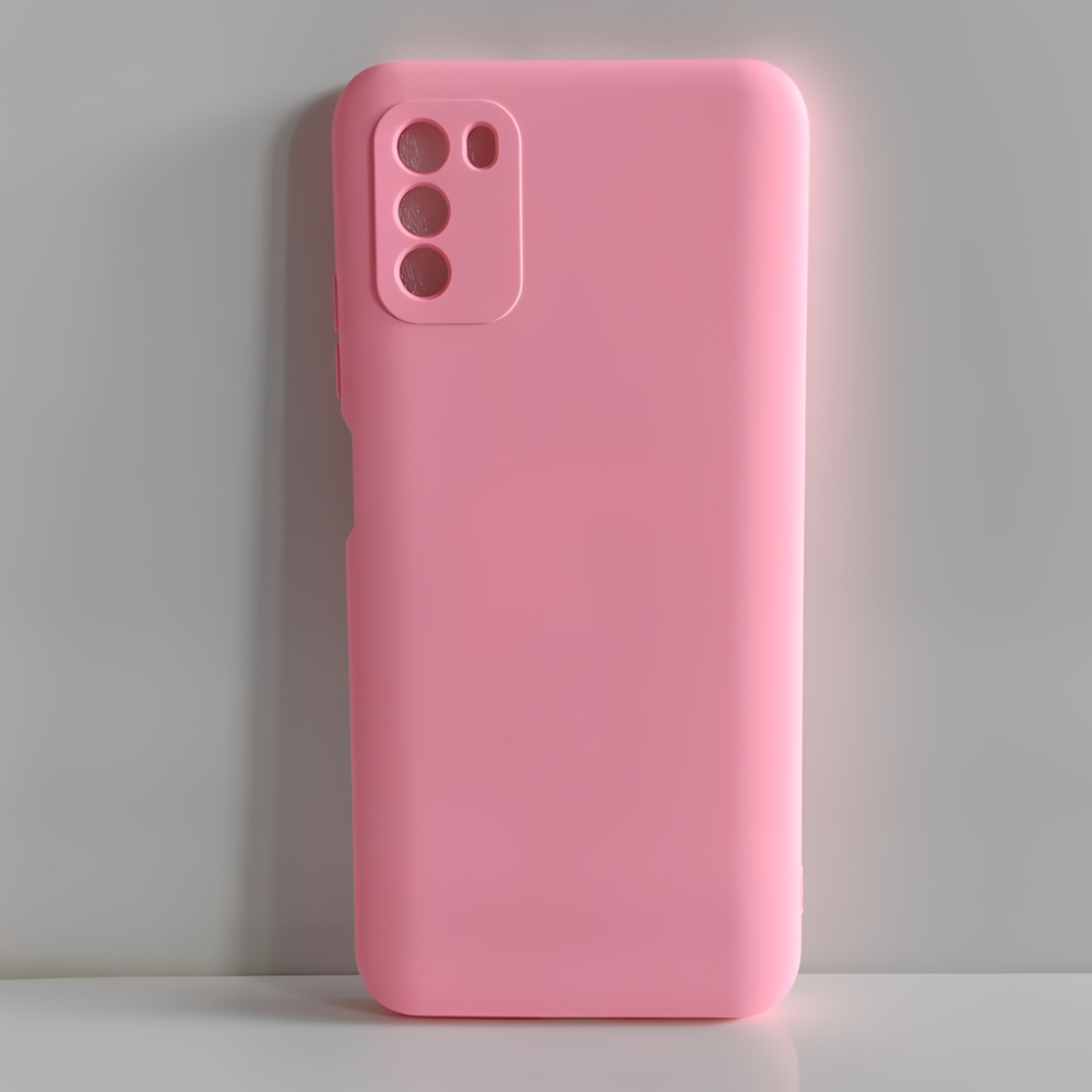 Capa Poco M3 (Câmera Fechada) Case Aveludada