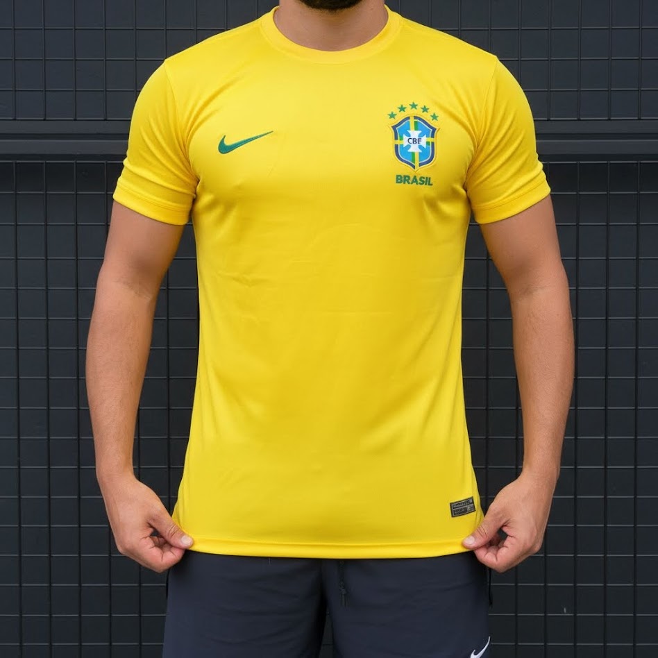 Camiseta Seleção - Dryfit - Cores - gr