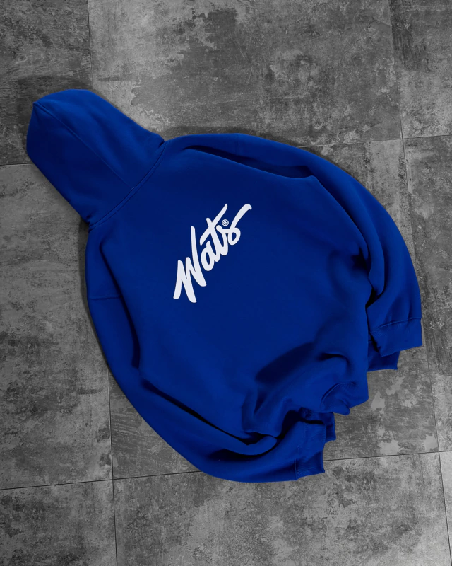 Moletom Wats x Tag Boton Royal