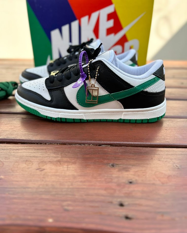 Dunk Premium - PRETO/VERDE -gr