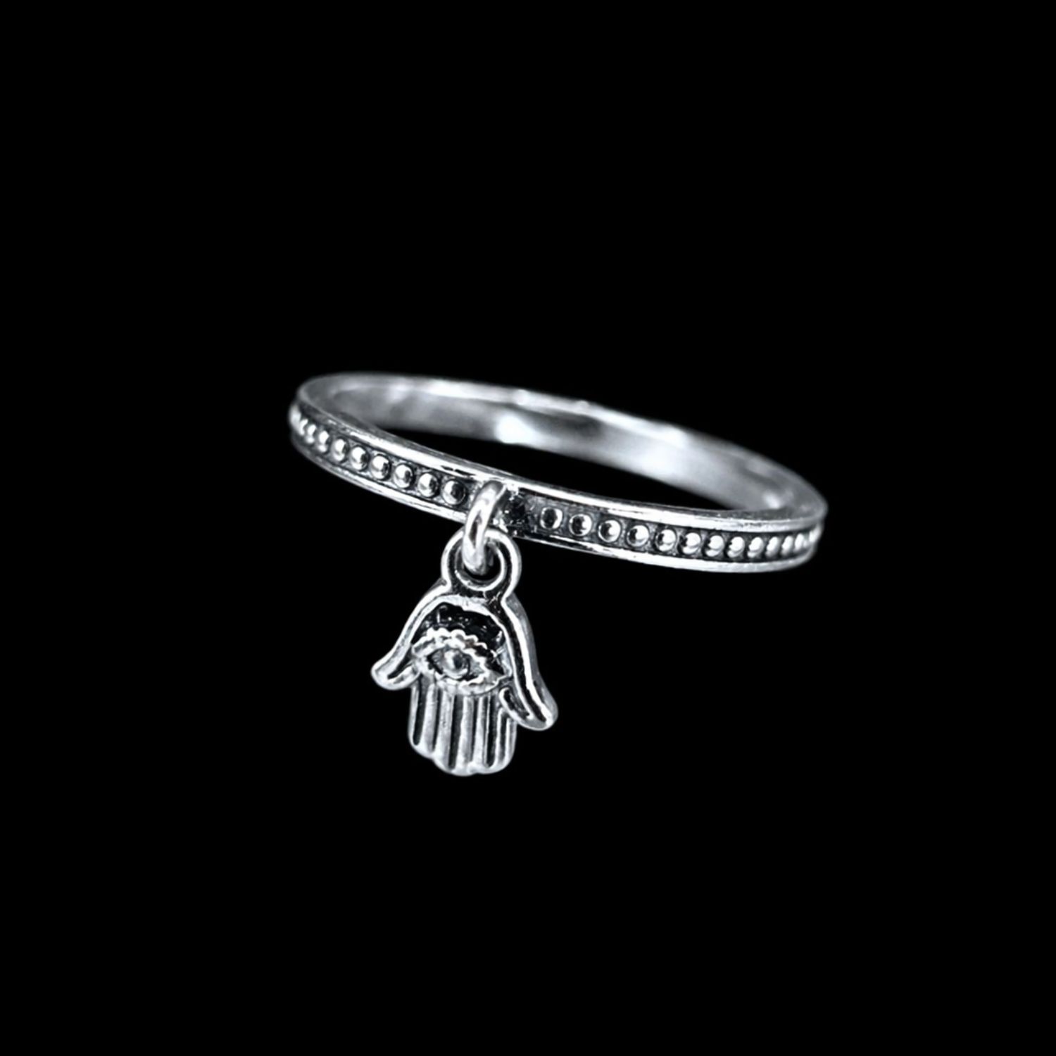 Anel Silver Talisman Grego