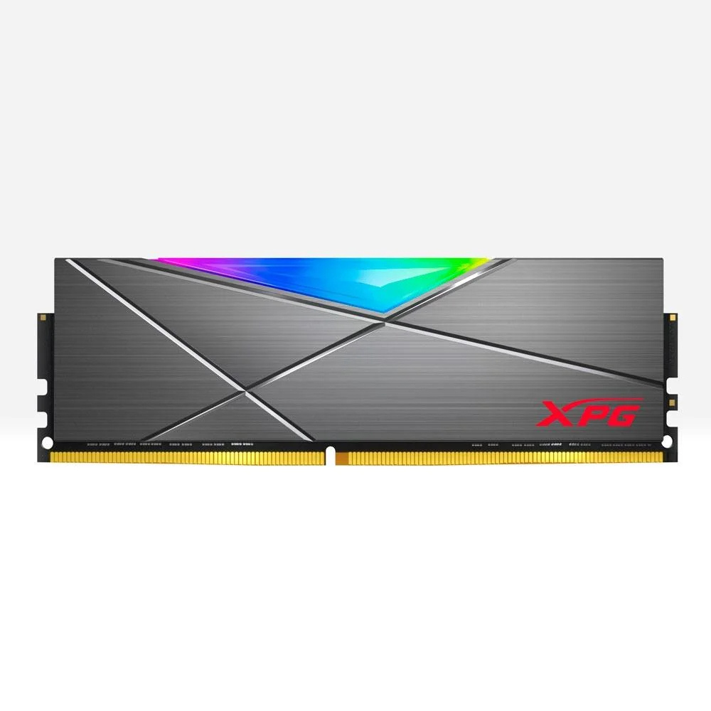 Memória RAM XPG Spectrix D50 RGB, 8GB, 3200MHz, DDR4 - Cinza