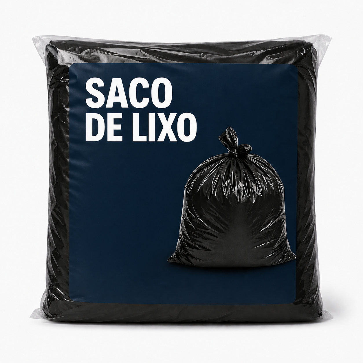 Saco de lixo 60 litros ecobag com 100 unidades