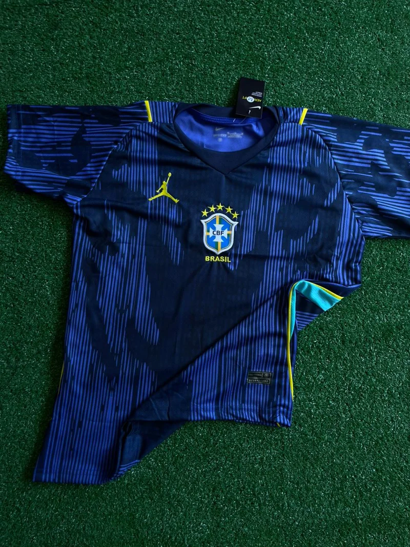 Camisa do Brasil Azul Premium - Copa 2026