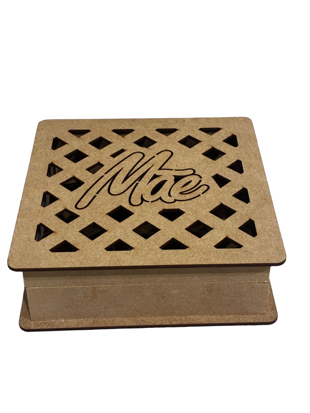 CÓD-DM35 Caixa Para 9 Doces Vazada Treliça Mãe 17X17X5