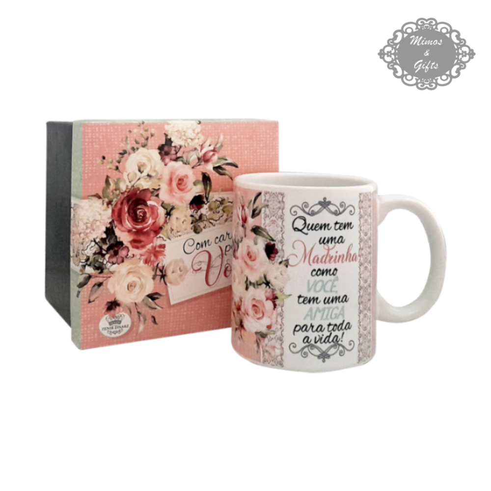 Caneca Madrinha com Caixa