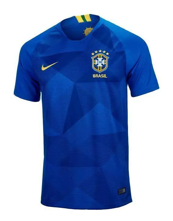 Camisa Brasil I Copa 2018 Torcedor Nike Masculina - Amarela