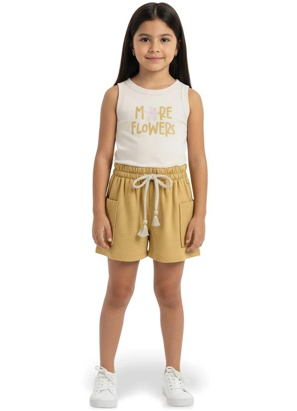 Conjunto More Flowers Verão da Malwee Kids