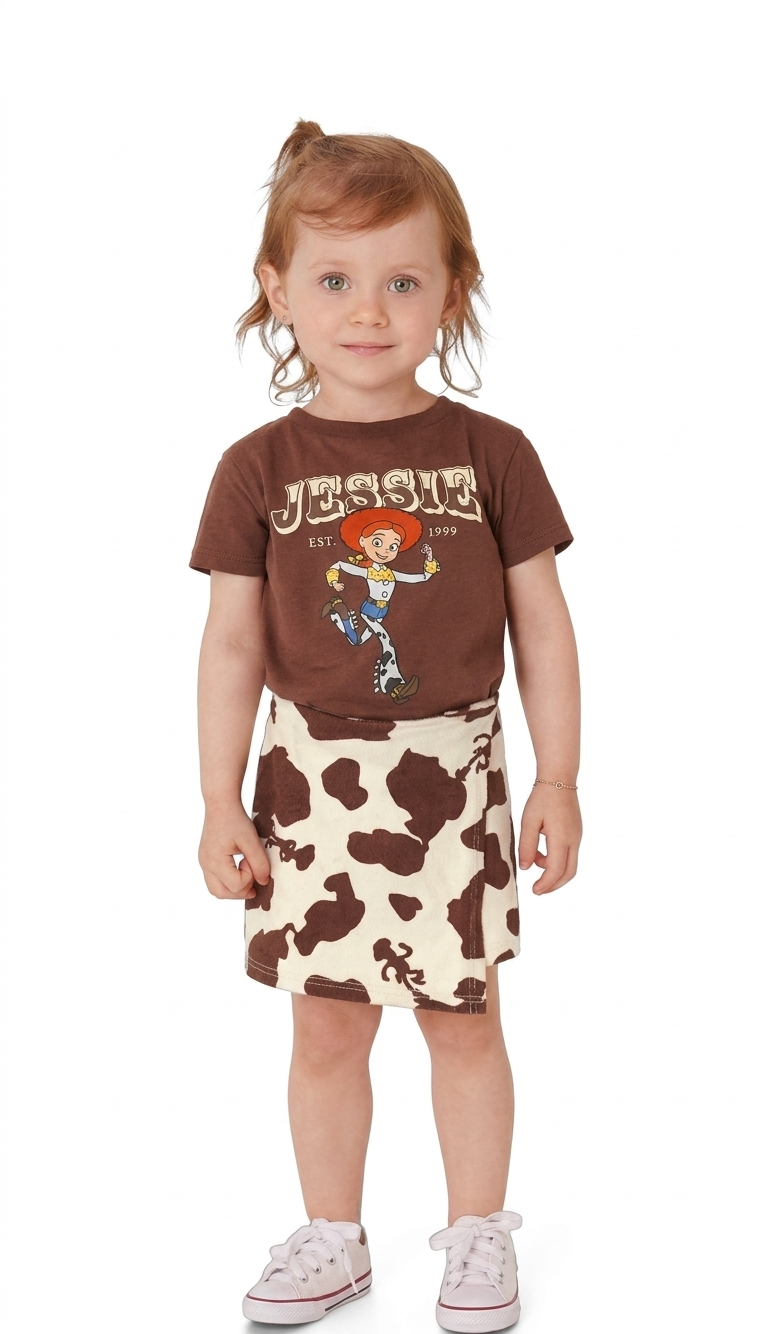 Conjunto Blusa e Short Toy Story Feminino