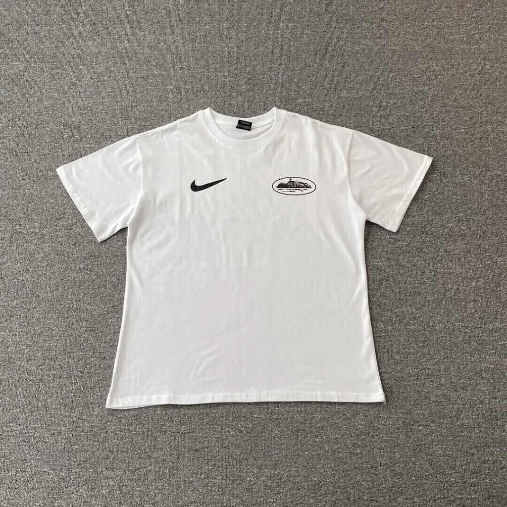 T-Shirt Corteiz X Nike white