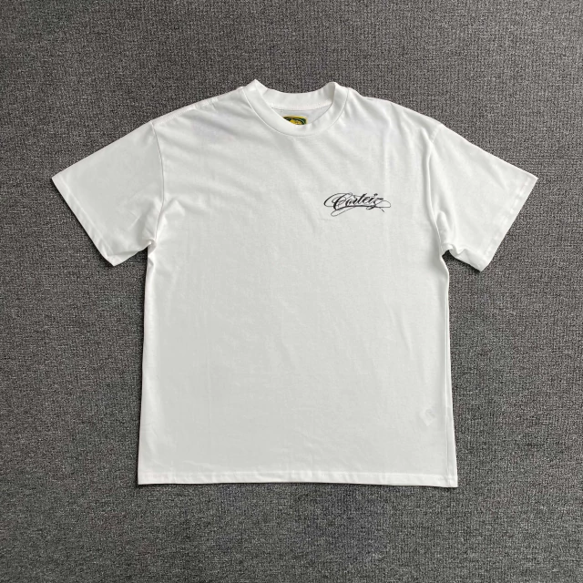 T-Shirt Corteiz white black