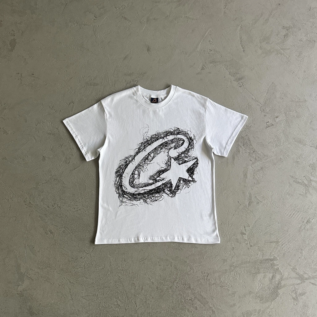 T-Shirt Corteiz Star String Tee-White