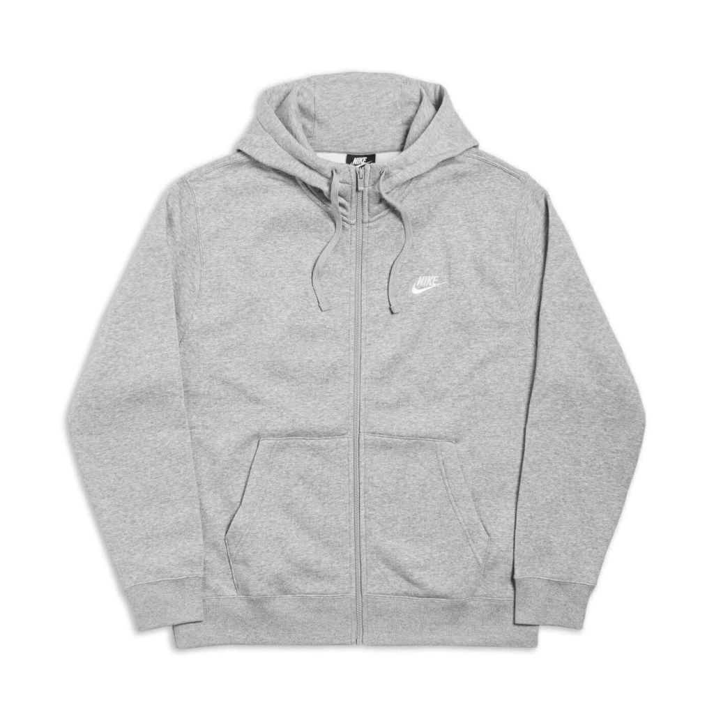 Jaqueta Masculina Nsw Club Hoodie - Cinza