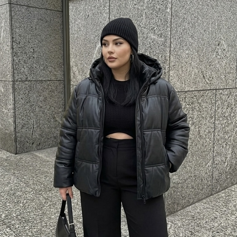 Jaqueta Puffer Oversized