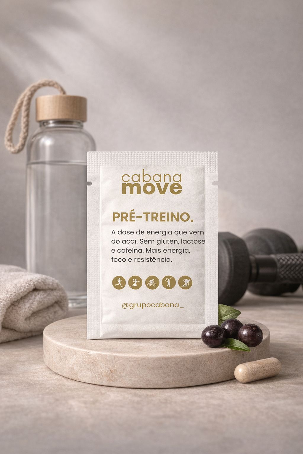 PRÉ-TREINO NATURAL CABANA