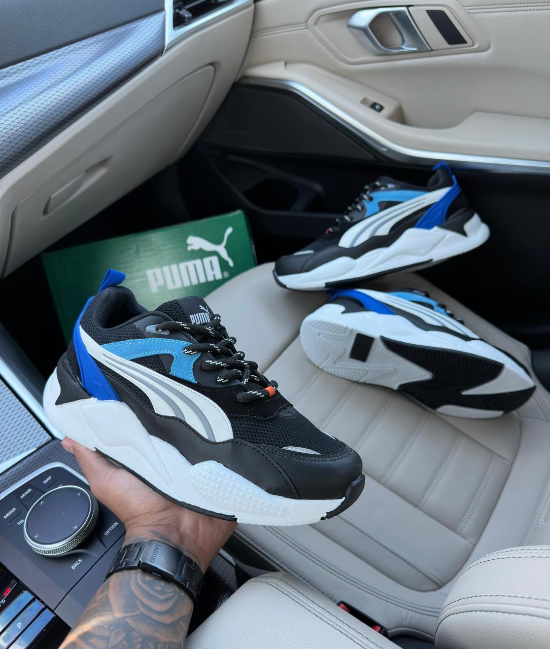 Puma Rs-x Efekt - PRETO/AZUL -as