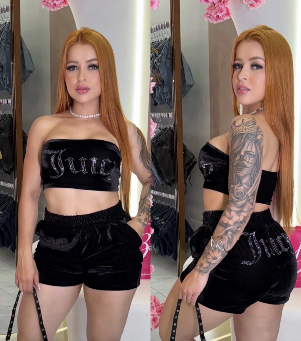 Conjunto Juicy Veludo