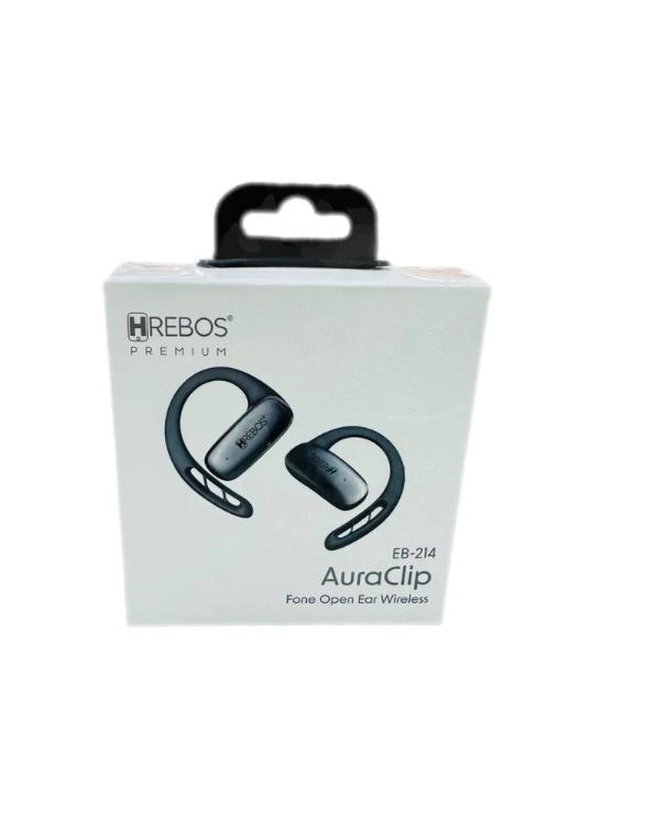 fone bluetooth Hrebos premium  aura clip