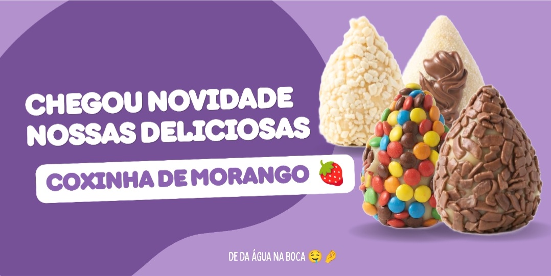 Banner Coxinhas Doces