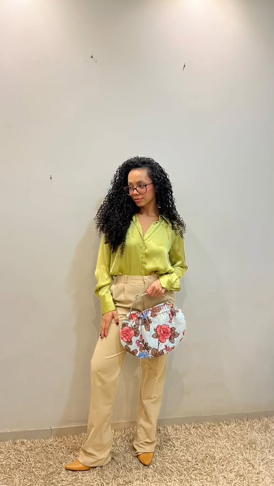 Calça de Alfaiataria Vintage Otto Caqui